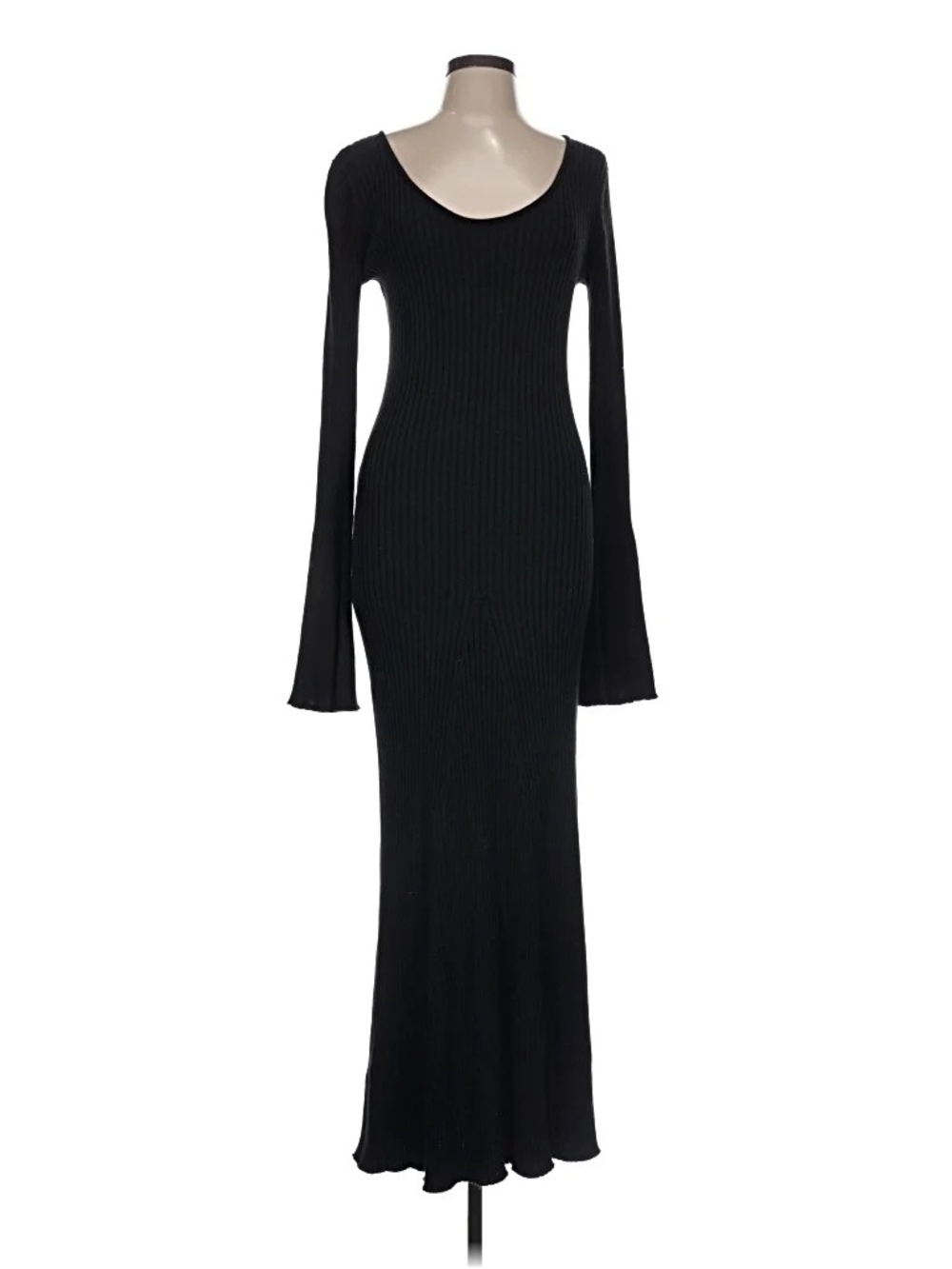 Anna Quan Black Mara Midi Dress AU 12 / US 8